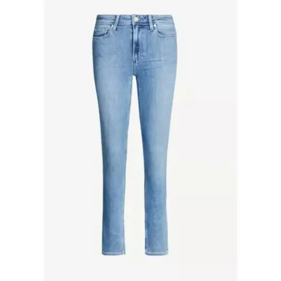 PAIGE DENIM Hoxton Ankle Skinny Denim Jean in Hot Toddy Light Wash // 28 - Picture 2 of 12